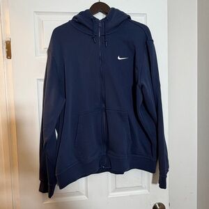 Nike Men's Navy Blue Hoodie